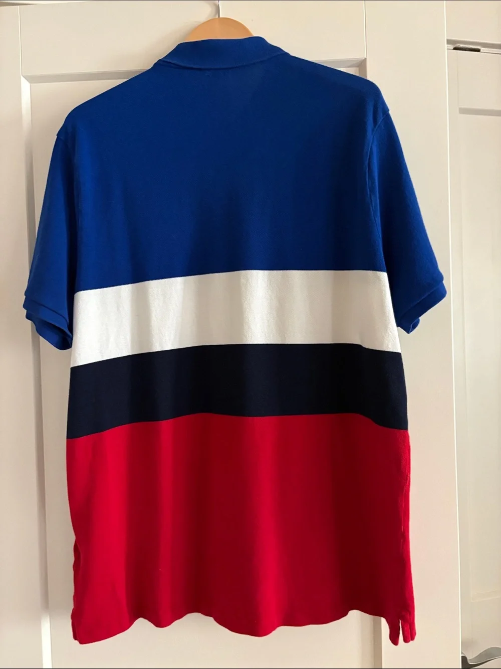 Polo Ralph Lauren Big Pony Flag Crest Polo Shirt—Like New!! Preppy—Striped—XL